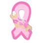 Pink Ribbon Spa Girl Pin Breast Cancer Awareness Beauty Salon Cap Collar Tac New