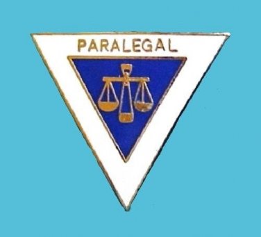 Paralegal Lapel Pin Scales of Justice Emblem Graduation Recognition 5037 New