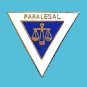 Paralegal Lapel Pin Scales of Justice Emblem Graduation Recognition 5037 New