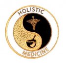 Holistic Medicine Pin Caduceus Medical Emblem AHMA Alternative Medicine Pins New