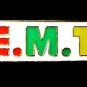 EMT Lapel Pin Cap Badge Tac Emergency Medical Technician Red Green Yellow White