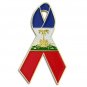 Haiti Relief Awareness Ribbon Pin American Red Cross Disaster Aid Haitians New