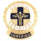 Certified Medical Assistant Pin CMA Caduceus Medical Emblem Graduation Pins New