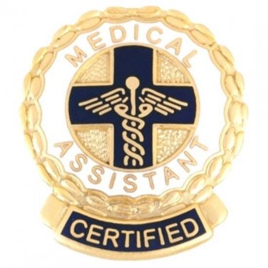 Certified Medical Assistant Pin CMA Caduceus Medical Emblem Graduation Pins New