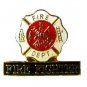 Fire Fighter Maltese Cross Pin Lapel Cap Pins Tack Promotional Fireman New