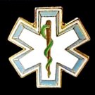 EMT EMS Lapel Pin Star Of Life Serpent Cap Pins Tac Emergency Medical Technician