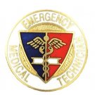 EMT Pin Emergency Medical Technician Shield Caduceus Medical Emblem Pin New