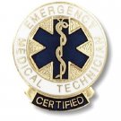 Certified EMT Lapel Pin Emergency Medical Technician Graduation Recognition New