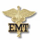 EMT Lapel Pin Caduceus Wings Medical Officer Graduation Recognition Emblem 1090
