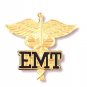 EMT Lapel Pin Caduceus Wings Medical Officer Graduation Recognition Emblem 1090
