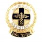 Nursing Assistant State Tested Lapel Pin Graduation Ceremony Caduceus Wreath New