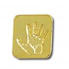 Pro Life Awareness Lapel Pin Fetal Baby Hand Print Promote Save a Life New