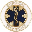 Surgical Technician Lapel Pin Blue Star of Life Medical Surgery Tech Graduation