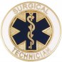 Surgical Technician Lapel Pin Blue Star of Life Medical Surgery Tech Graduation