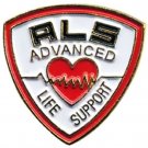 Advanced Life Support Pin ALS Medical Emblem Lapel Collar Heart EMT EMS New