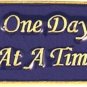 AA One Day At A Time Lapel Pin Tac Alcohol Anonymous Inspirational Faith New