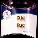 RN Nurse Lapel Pin Tac Registered Nurse Medical Set of 2 Cap Pins Graduation New