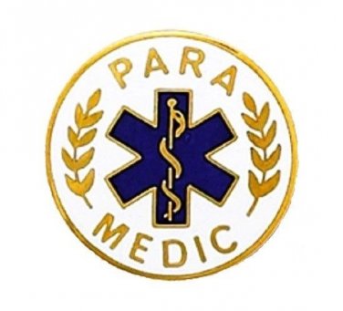 Para Medic Lapel Pin Paramedic EMS Medical Emblem Star of Life Pins 974 New