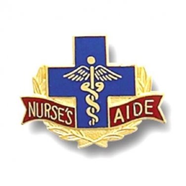 Nurses Aide Lapel Pin Caduceus Medical Nursing School Students Graduation 964