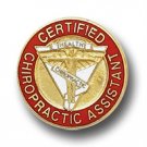 Certified Chiropractic Assistant Lapel Pin Medical Emblem Professional 5065 New