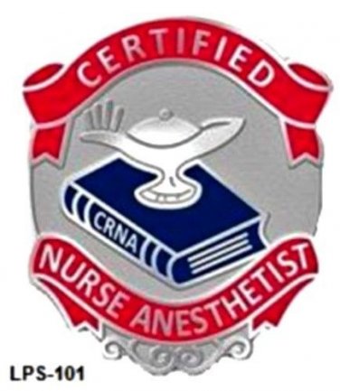 Certified Nurse Anesthetist Pin CRNA Medical Emblem Graduation Pins Nursing 101