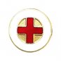 Red Cross Lapel Pin Medical Insignia Emblem American Volunteers 5021 New