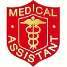 Medical Assistant Professional Caduceus MA Red Shield Emblem Lapel Pin 107