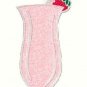 Breast Cancer Awareness Pin Ribbon Hurricane Glass Pink Tropical Exclusive New