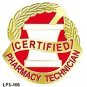 Certified Pharmacy Technician Mortar Pestle Professional Medical Emblem 106 New
