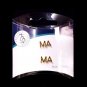 MA Lapel Pin Tac Set 2 Medical Assistant Gold Plate Letter Cut Out Letters New