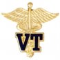 VT Caduceus Lapel Pin Veterinary Technician Emblem Vet Office Graduation New