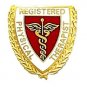 Registered Physical Therapist Lapel Pin Caduceus RPT Graduation 981 New