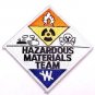 HAZ MAT Patch Hazardous Materials Team Embroidered Shoulder Chest Patches New