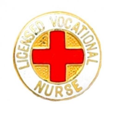 Licensed Vocational Nurse Pin LVN Medical Emblem Graduation Professional 814