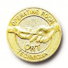 ORT Operating Room Technician Pin Medical Emblem OR Tech Graduation 5051 New