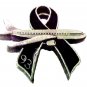 Flight 93 Black Ribbon Pin Jet Plane Memory Remembrance 9-11-01 Lapel Collar Tac