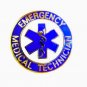EMT Collar Pin Device Emergency Medical Technician Blue Gold Star of Life 58G2