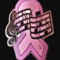 Breast Cancer Music Note Lapel Pin Musician Band Pink Ribbon Awareness New
