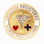 Nurse Practitioner Pin Certified Registered Emblem Graduation NP Nursing New
