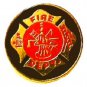 Fire Department Pin Dept Maltese Cross Fireman Hydrant Ladder Hat Lapel Cap Tac