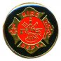 Fire Department Pin Dept Maltese Cross Fireman Hydrant Ladder Hat Lapel Cap Tac