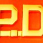 P.D. Collar Pin Set Insignia Gold Cut Out 1/2" Letters 2514