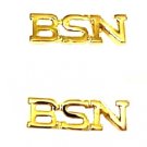 BSN Lapel Pin Tac Set of 2 Cap Pins Bachelor of Science Nurse Graduation 911