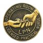 LPN Operating Room Nurse Pin Graduation Emblem Lapel Pins Professional 5050 New