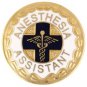 Anesthesia Assistant Pin Blue Cross Caduceus Medical Emblem Graduation Pins New