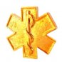EMT EMS Star of Life Lapel Pin Tac Tack Gold Plated Medical Emblem Pins 5030 New