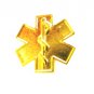 EMT EMS Star of Life Lapel Pin Tac Tack Gold Plated Medical Emblem Pins 5030 New