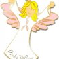 Pink Ribbon Angel Blonde Pin Angels Wings Support Breast Cancer Awareness New