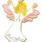 Pink Ribbon Angel Blonde Pin Angels Wings Support Breast Cancer Awareness New