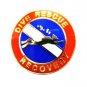 Dive Rescue Recovery Lapel Pin Scuba Diver Diving Team Gold  67G1 Metal Back New